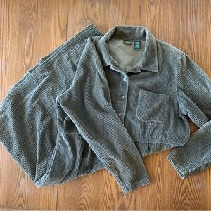 L.L. Bean Corduroy Dress